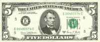 Gallery image for United States p450d: 5 Dollars